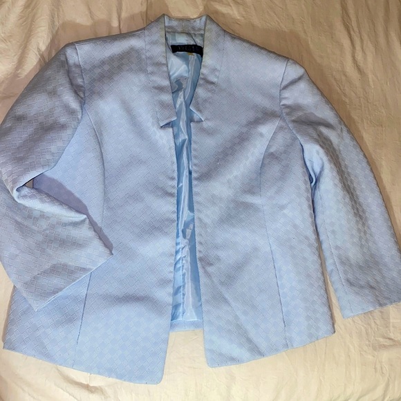 Baby blue blazer - Picture 2 of 3